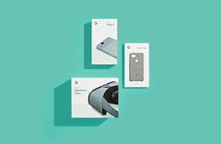 made by google 電子產品包裝設計